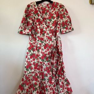 Antonio Melani Rose Wrap Dress